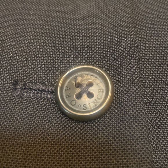 ORVIS Size 12 Petite 3 Button Black Blazer - Picture 5 of 9